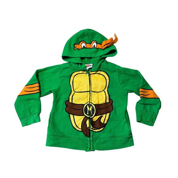 NICKELODEAN TEENAGE MUTANT NINJA TURTLES Boys Hoodie/Sweatshirt, size 4T - Picture 1 of 8